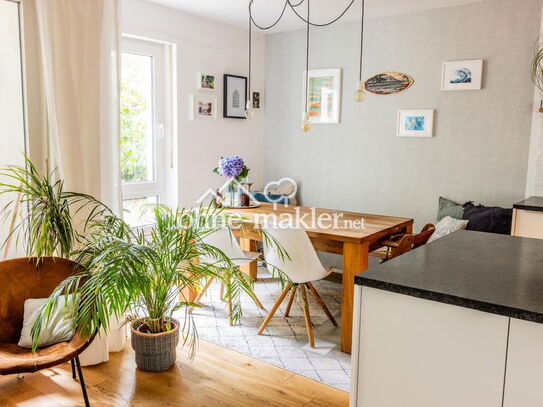 von Privat - Solln / Am Isarhochufer - Charmant renovierte Erdgeschosswohnung mit Garten & Terrasse