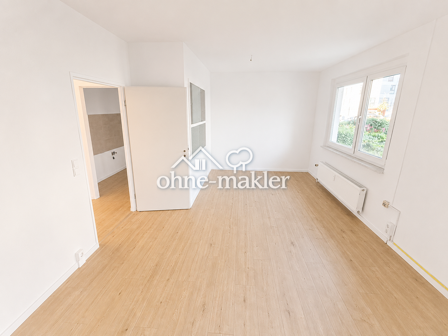 Helle 1-Zimmer-Wohnung frisch renoviert in Bernau bei Berlin - Foto 1