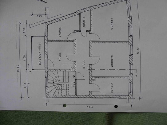 Moderne 2 Raum Wohnung