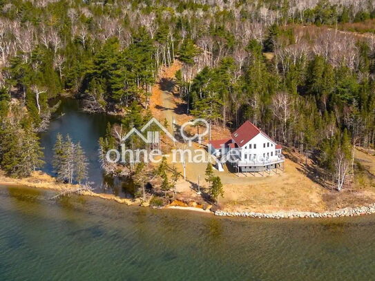 Luxuriöses Traumhaus auf Cape Breton an der Ostküste Kanadas mit phantastischem Seeblick