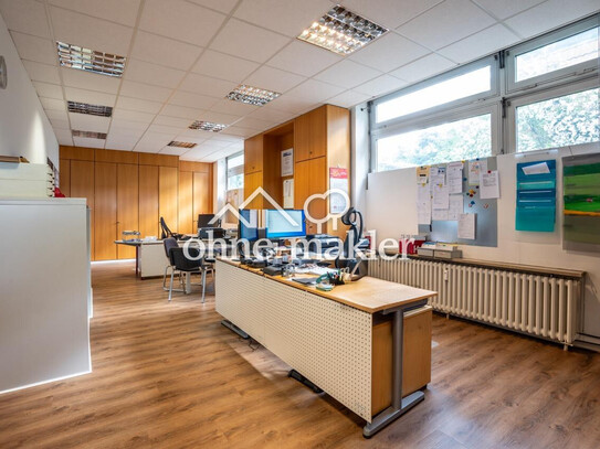 Reinbek: Büro, Lager, Stellplätze in zentraler Lage mit guter Sichtbarkeit!