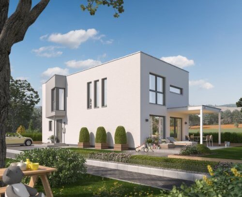 VIEL PLATZ IN IHREM NEUEN LIVING HAUS IN METTLACH. FESTPREISGARANTIE ÜBER 18 MONATE.